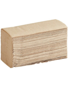 Natural Brown Kraft M-Fold (Multifold) Towel -4000/Case 2