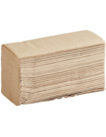 Natural Brown Kraft M-Fold (Multifold) Towel -4000/Case