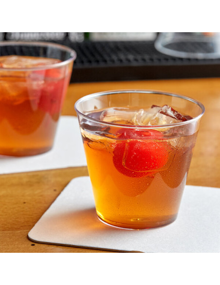 5 oz. Clear Disposable Plastic Tumbler - 500/Case