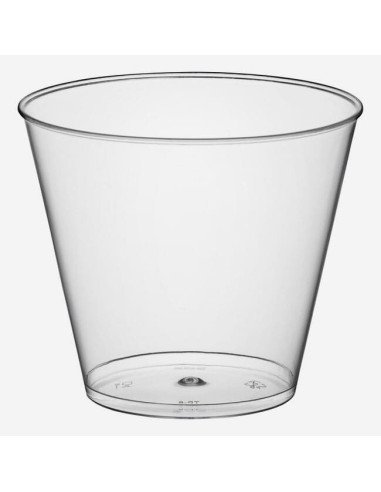 5 oz. Clear Disposable Plastic Tumbler - 500/Case