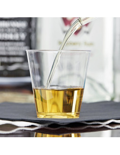 Fineline Quenchers 402-CL 2 oz. Plastic Shot Cup - 2500/Case 2