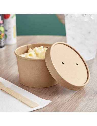 6 oz. Kraft Poly-Coated Paper Food Cup with...