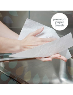 Kleenex® Hand Towels, White, 18 Boxes / Case, 120 Hand... 2
