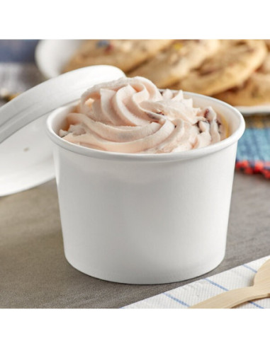 Solo 12 oz. White Double Poly-Coated Paper Food...