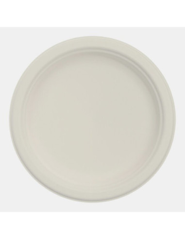 6" No PFAS Added Round Fiber Plate - 1000/Case