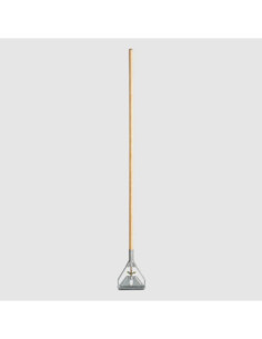 Rubbermaid Easy-Change FGH516000000 60" Wood Wet Mop Handle 2