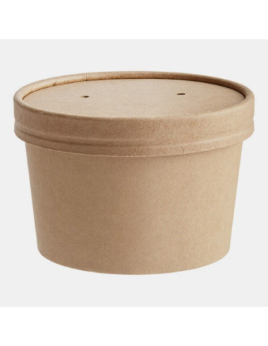 6 oz. Kraft Poly-Coated Paper Food Cup with...