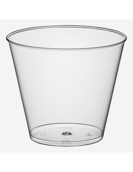 5 oz. Clear Disposable Plastic Tumbler - 500/Case