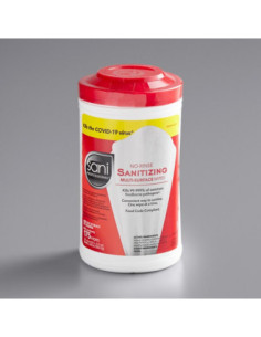 Sani Professional 7 3/4" x 5" 175 Count No-Rinse...