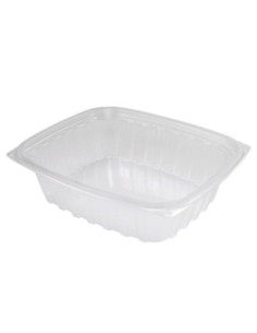 24 oz. ClearPac Plastic Rectangle Food Container Clear |...