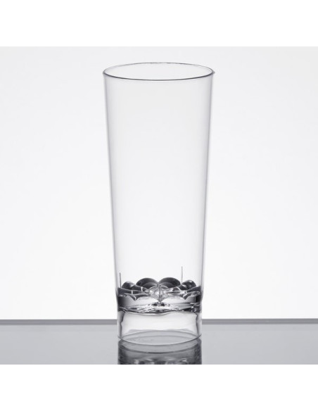 Fineline Tiny Temptations 6413-CL 2 oz. Tiny Barware Clear Cordial Plastic Shot Glass - 200/Case