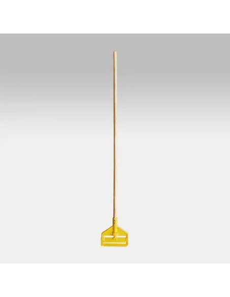 Rubbermaid FGH115000000 Invader 54″ Wood Wet Mop Handle Side Gate Style
