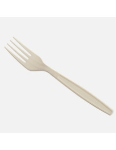 Beige PSM Heavy Duty Fork Boxed 1000/Case 2