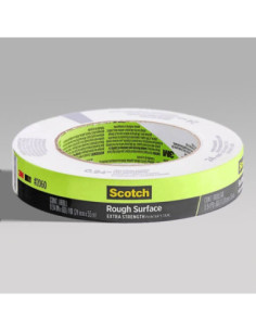 3M Scotch 1" x 60 Yards Green Masking Tape 2060-24A 2
