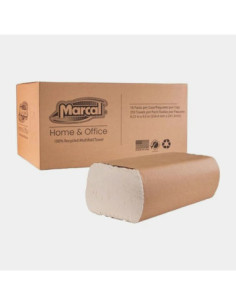 Marcal 9.25 " x 9.5" W White Paper Multi-Fold Towel... 2