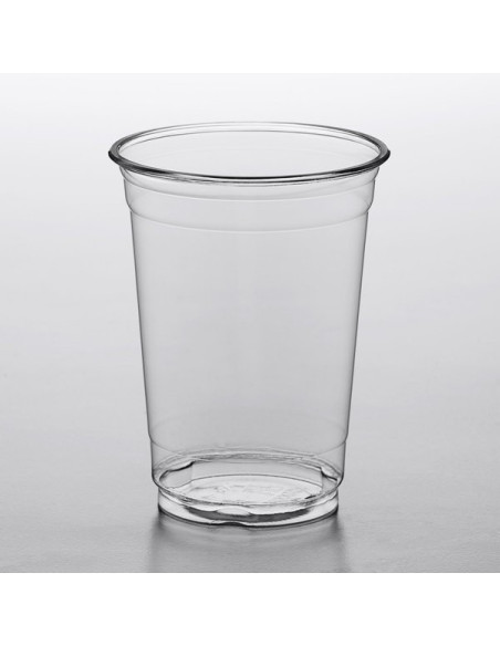 10 oz. Clear PET Plastic Cold Cup - 1000/Case
