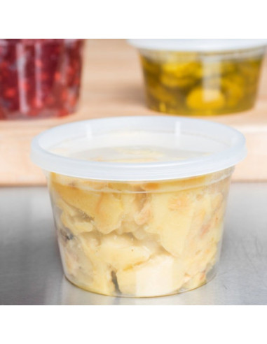 Heavy Duty 16 oz Microwavable Translucent...