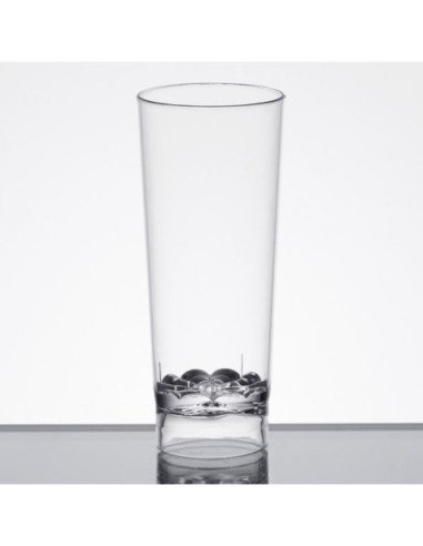 Fineline Tiny Temptations 6413-CL 2 oz. Tiny Barware Clear Cordial Plastic Shot Glass - 200/Case