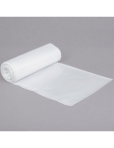 55-60 GAL 1.5MIL Clear garbage bag  100