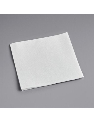 Hoffmaster Linen-Like White 1/4 Fold Beverage Napkin - 9.5" x 9.5" - 1000/Case