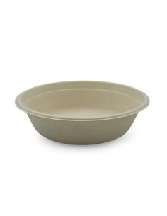 Bowl 32 OZ Pulp Fiber Natural Round 300/Case