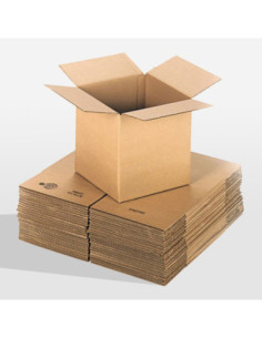 Industrial 12" x 12" x 12" Kraft Corrugated RSC Shipping...