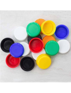 White Tamper Evident Caps for Juice Bottles | 38mm DBJ |...