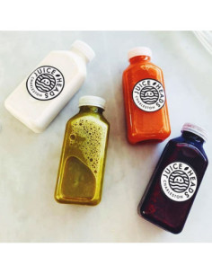 12 oz Square Juice Bottle | PET | Boxed | 160 count 2