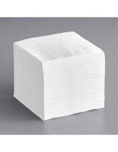 2-Ply White Beverage Cocktail Napkin - 3000/Case