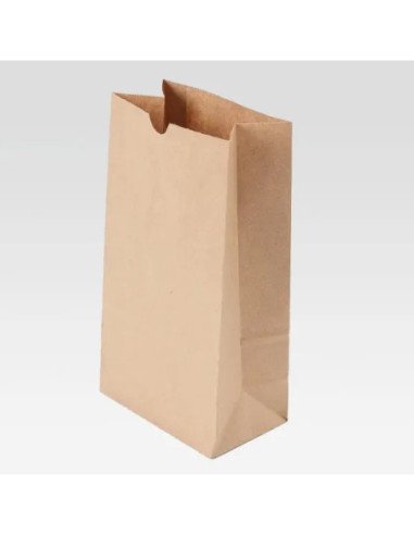 Kraft No 6 Paper Bag – 6 lb. – 6″ x 3 1/2″ x 10 3/4″ – 500 count box