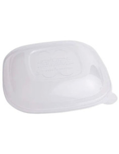 PLA Lid - Fits 16, 24 & 32 oz Fiber Bowl - 500 count 2