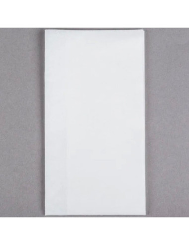 Linen-Feel White 1/6 Fold Guest Towel – 500/Case