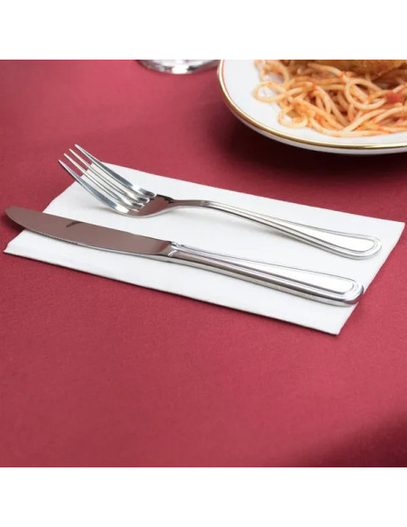 Linen-Feel White 1/6 Fold Guest Towel – 500/Case