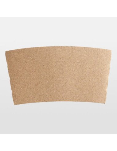 8 oz. Kraft Coffee Cup Sleeve / Jacket / Clutch - 1200/Case