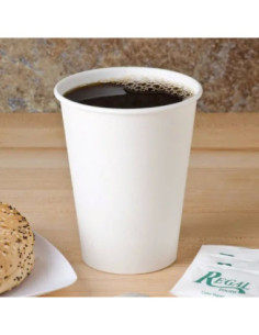 White Paper Hot Cup – 600-1000/Case 10-20 oz. 2