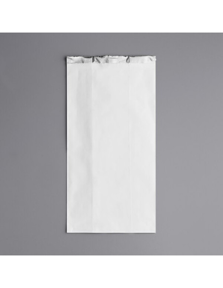 Carnival King 6 1/2" x 4 1/4" x 14 5/8" .5 Gallon Unprinted Foil Bag - 500/Case