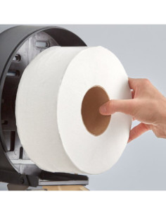 Morcon 2-Ply 500' Jumbo Toilet Paper Roll with 8"... 2