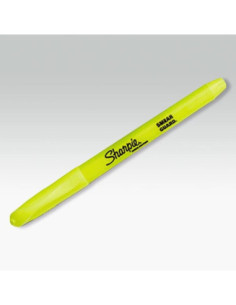 Sharpie 27025 Accent Fluorescent Yellow Chisel Tip Pocket...