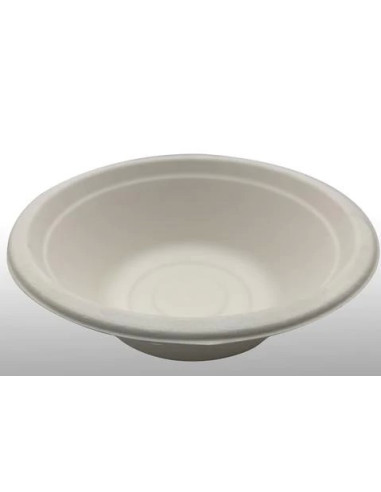 EccoCane 32oz 7.5" Round Sugarcane Bagasse Bowl