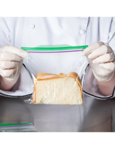 Ziploc 682255 6 1/2" x 5 7/8" Sandwich Bag - 500/Case