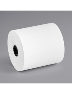3" x 165' Traditional 1 Ply Cash Register POS Paper Roll...
