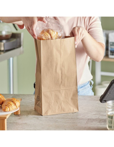 12 lb Brown Paper Bag 500/Bundle