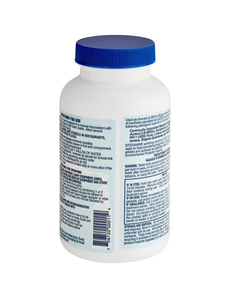 Edwards-Councilor Steramine Sanitizer Tablets (Sanitabs) 150 Count Bottle 6/Case