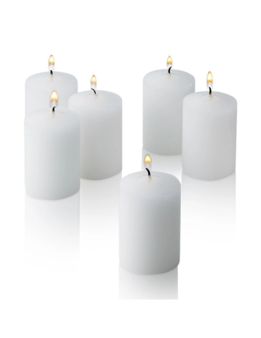 15 Hour White Votive Candles 144/Case