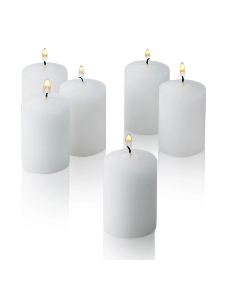 15 Hour White Votive Candles 144/Case