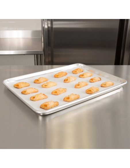 Baker's Mark Full Size Quilon® Coated Parchment Paper Bun / Sheet Pan Liner Sheet 16" x 24" - 1000/Case
