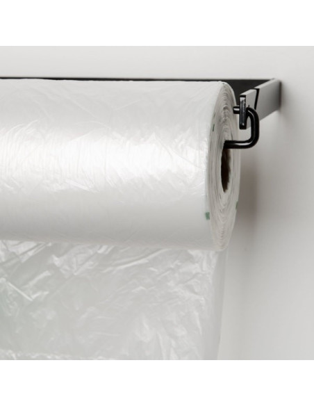 12" x 20" Plastic Side Print Produce Bag on a Roll - 4/Case