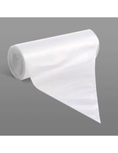 21" High-Grip Clear Disposable Pastry Bags - 100/Roll 2