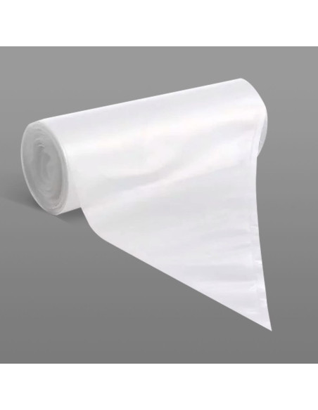 21" High-Grip Clear Disposable Pastry Bags - 100/Roll