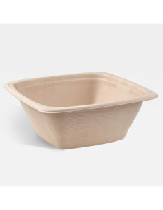 16oz Square Sugarcane Bowl 300 / Case 2